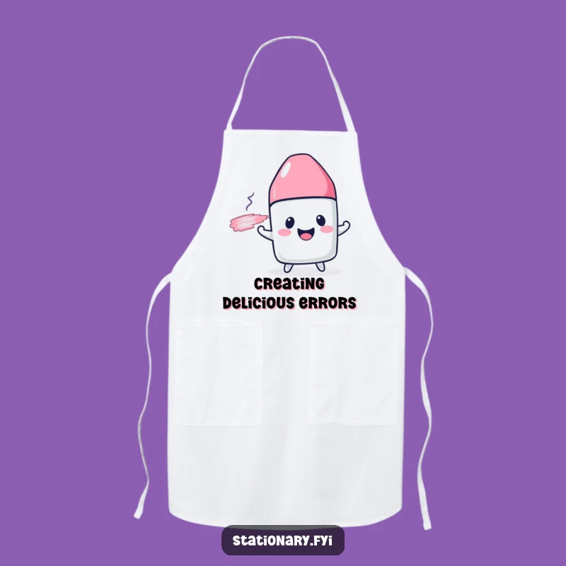 Funny Eraser Apron: A Hilarious Gift for Kitchen Artists and Messy Cooks