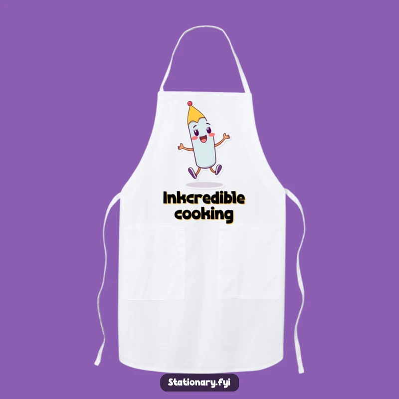 Funny Cheerful Pen Apron: Create with Flair, The Perfect Funny Gift