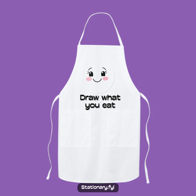 Funny Marker Artist Apron - Cook with a Smile and Style