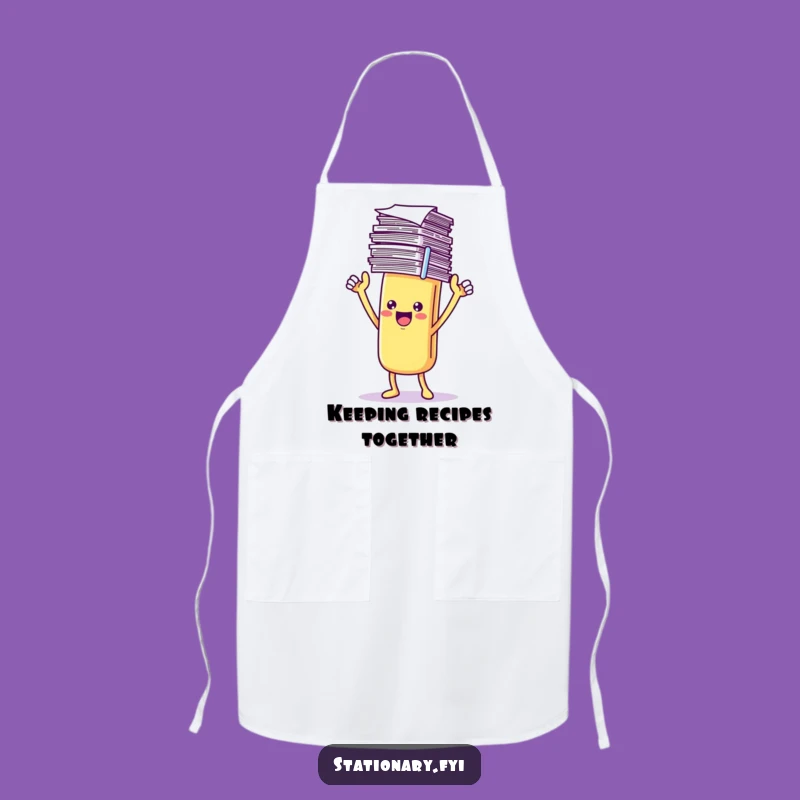 Funny Paperclip Apron: Tidy Kitchen Triumph, Fun Funny Gift