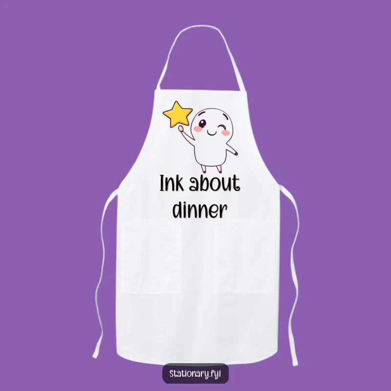 Funny Pen Apron: Create with a Smiling Star