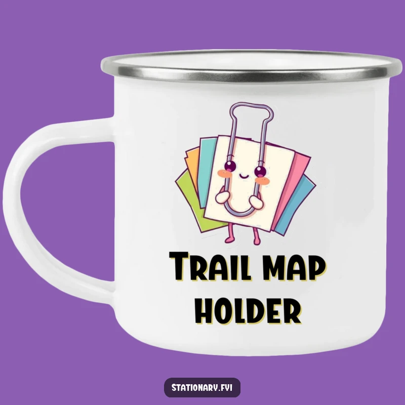 Funny Camping Mug: Keep it Together on Adventures with Paperclip