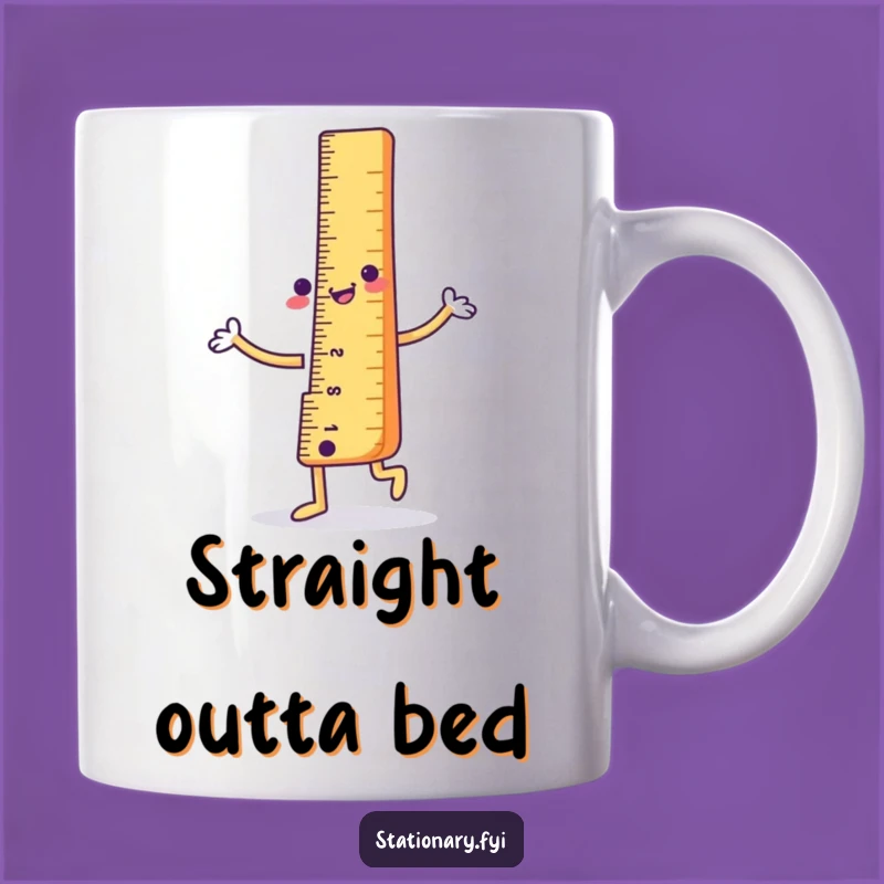 Funny Ruler Dance Mug: A Straight-Up Hilarious Gift for Math Lovers