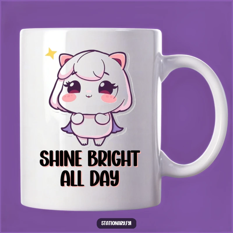 Funny Highlighter Wink Mug - Illuminate Your Day with Bright Humor
