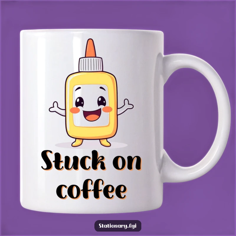 Funny Glue Wobble Mug: A Hilarious Sticky Gift for Art Lovers