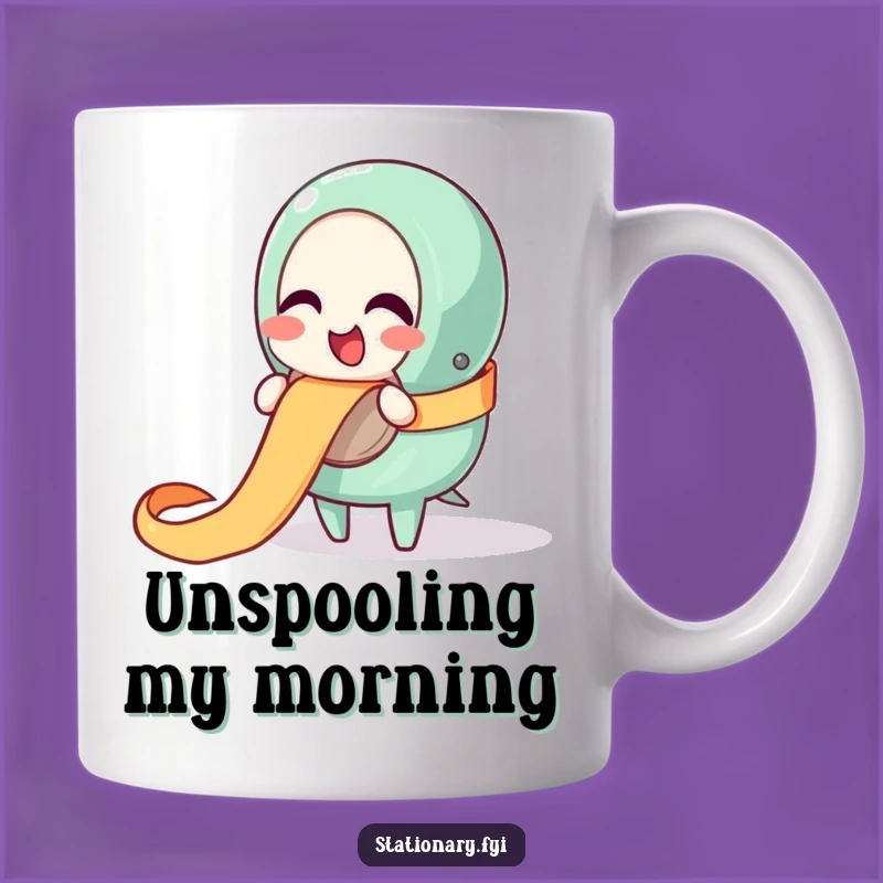 Funny Tape Dispenser Giggle Mug - Perfect Gift for Sticky Situations