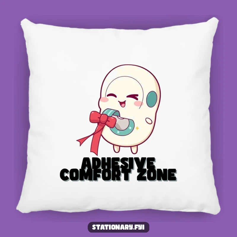 Funny Tape Dispenser Pillow: Cozy Winker, Festive Ribbon Comfort, Gift