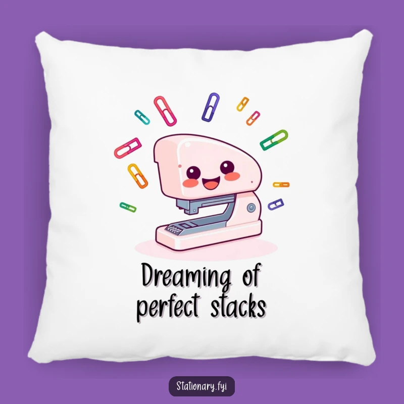 Funny Stapler Juggling Pillow: Add a Comfy Touch of Office Humor!