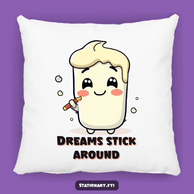 Funny Kawaii Glue Stick Pillow - Cozy Comfort for Creative Souls!