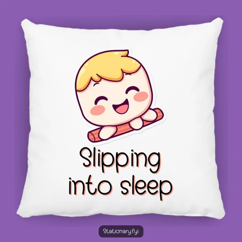 Funny Kawaii Glue Stick Pillow - Smooth Smile Comfort Gift