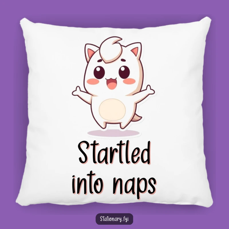 Funny Staple Remover Pillow: Cozy Jump Surprise, Soft Funny Gift