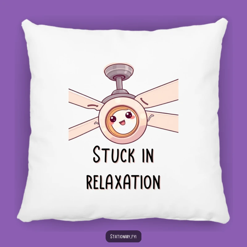 Funny Tape Fan Pillow: Comfy & Hilarious Decor for Couch or Bed