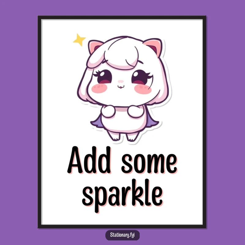 Funny Highlighter Glow Digital Print - Instant Illumination for Your Space