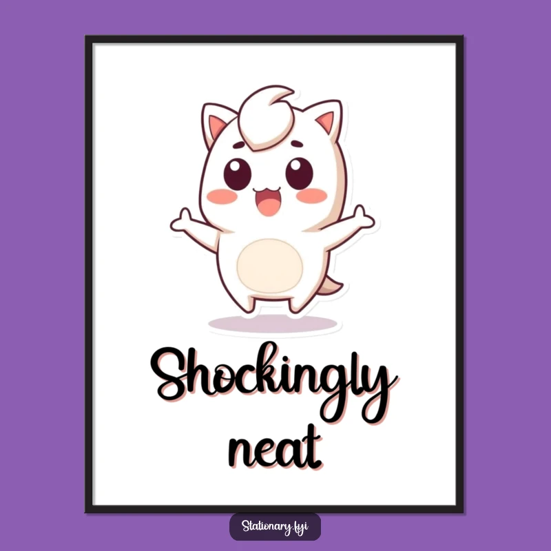 Funny Staple Remover Digital Art: Jump Surprise, Instant Funny Gift