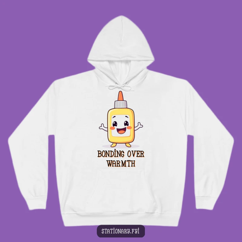 Funny Glue Wobble Hoodie: Stay Cozy and Stuck on Humor