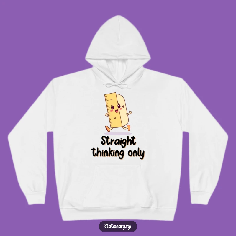 Cozy Funny Ruler Hoodie: Your Gift for Warmth and Perfectly Measured Fun