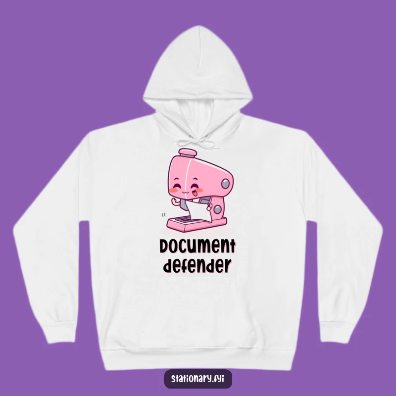 Cozy Funny Stapler Hoodie: Your Ultimate Gift for Warmth and Office Banter