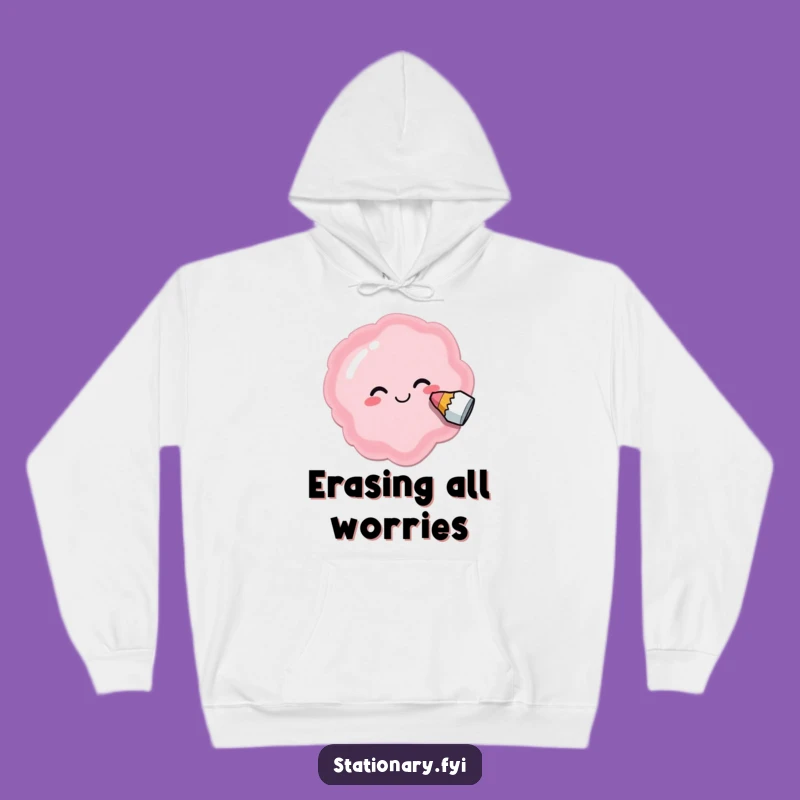 Funny Eraser Oops Hoodie - Cozy Comfort for Creative Shenanigans