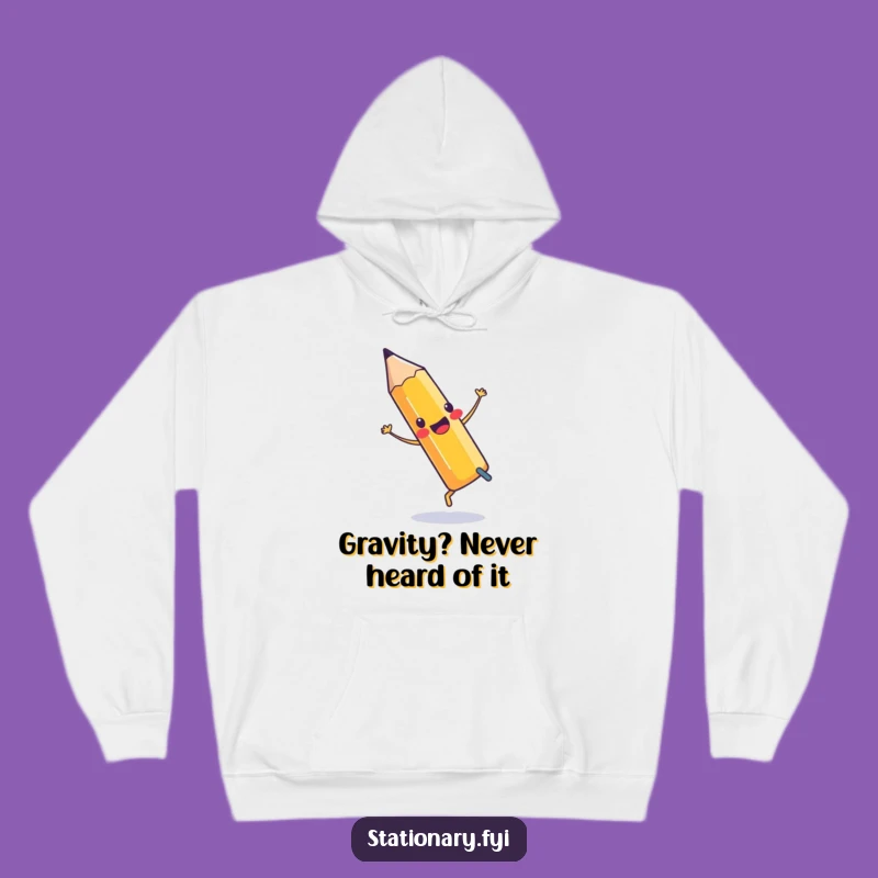 Cozy Funny Pencil Cartwheel Hoodie: Stay Warm and Hilarious All Day Long!