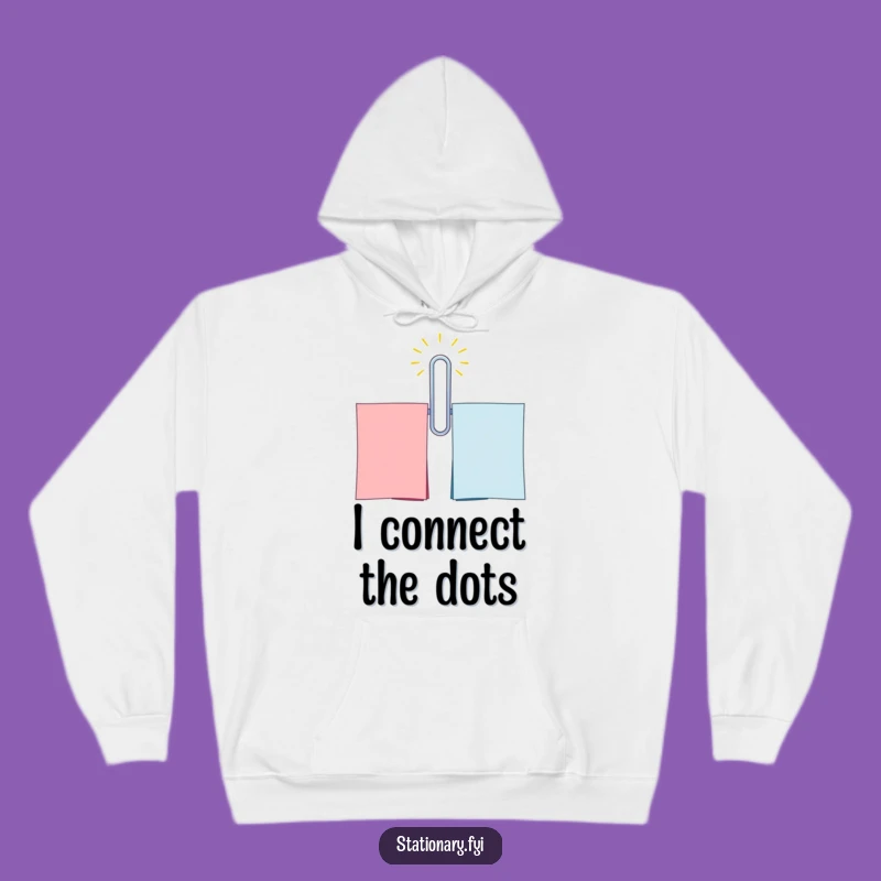 Funny Paperclip Hoodie: Cozy Office Humor Sweatshirt for Ultimate Comfort