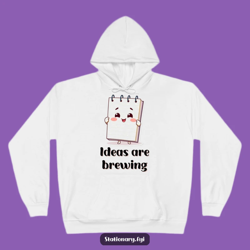 Cozy Funny Notepad Hoodie: Unfurl Smiles and Warmth This Season