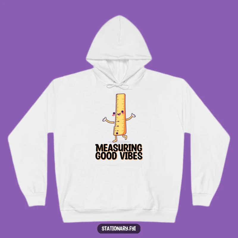 Funny Ruler Dance Hoodie: Stay Cozy and Measured in Humor