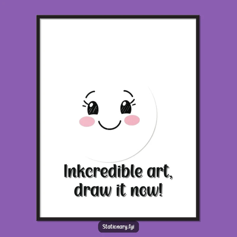 Free Printable Funny Marker Art - DIY Downloadable Wall Decor for a Happy Home