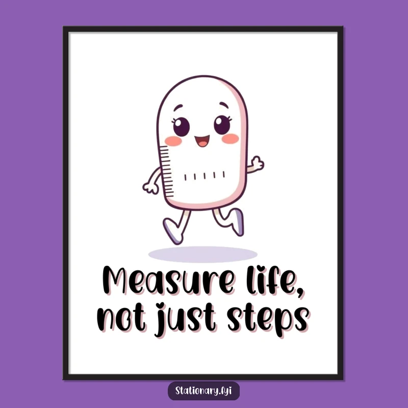 Free Printable Funny Ruler Art - DIY Downloadable Wall Decor for a Measured Laugh