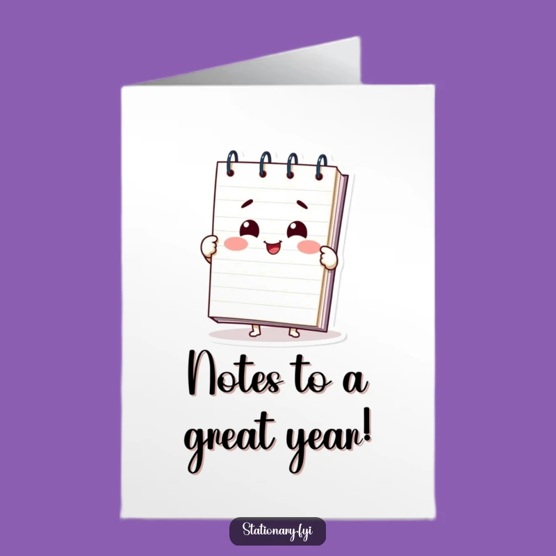 Free Printable Notepad Birthday Card: Funny Downloadable Gift for a Cheerful Friend