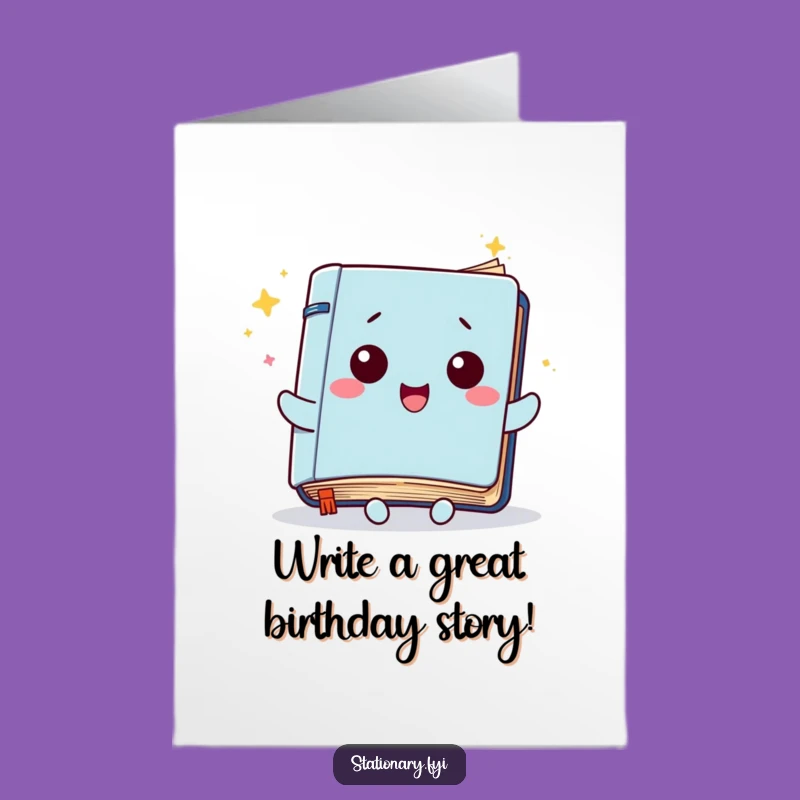 Free Printable Birthday Card: Joyful Notebook for a Fun, Funny DIY Celebration