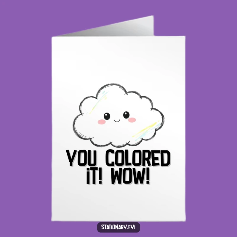 Free Printable Crayon Congrats Card: Celebrate Dreams with Funny Downloadable Art