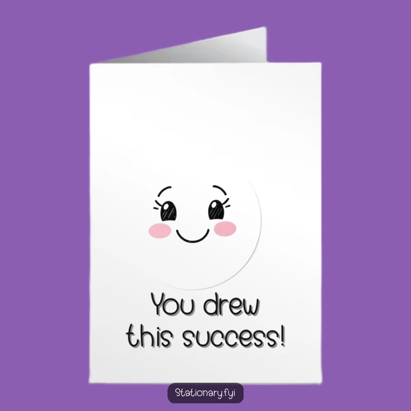 Free Printable Marker Congrats Card - Funny DIY Downloadable for Any Achievement