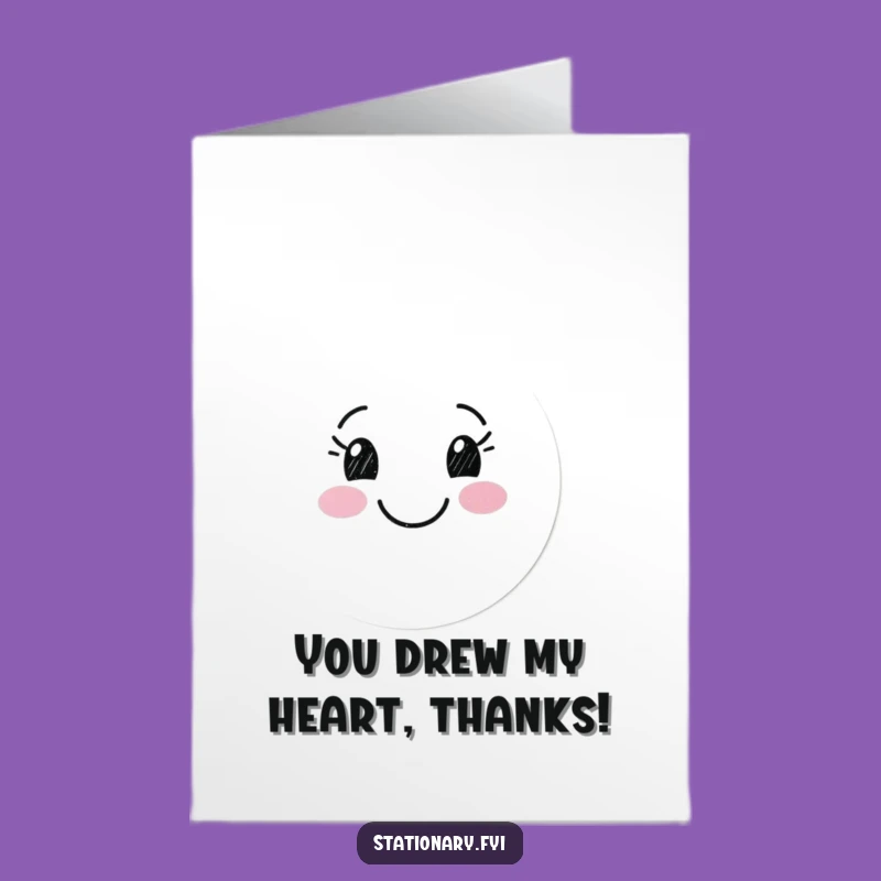 Free Printable Marker Thank You Card - Humorous DIY Downloadable for Expressing Gratitude