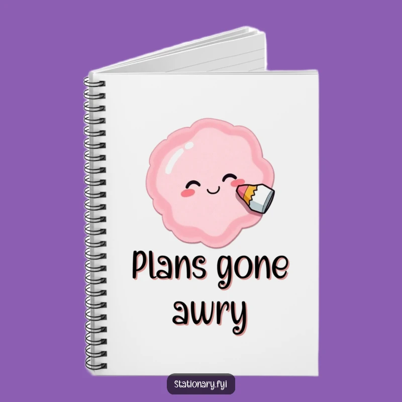 Funny Eraser Oops Notebook - Jot Down Ideas (and Erase Them!)