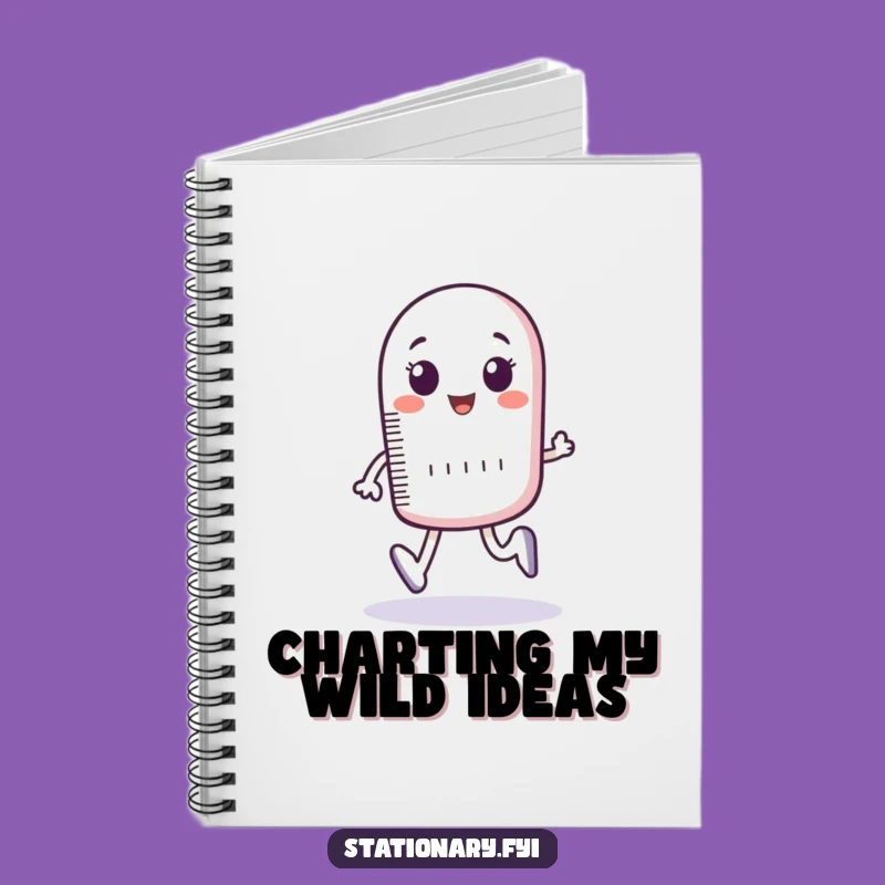 Funny Ruler Measurement Notebook - Jot Down Precise Ideas