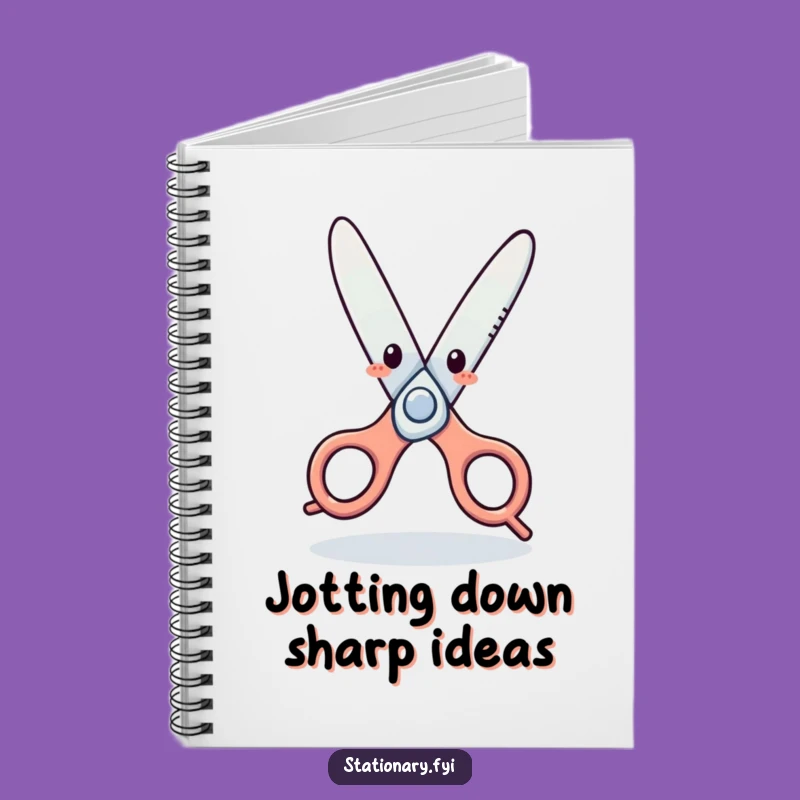 Funny Scissors Dance Notebook: Jot Down Ideas with Hilarious Inspiration
