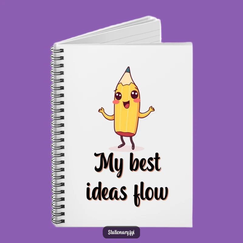 Funny Pencil Jig Notebook - Jot Down Ideas with Cheerful Humor, Perfect Hilarious Gift for Writers!