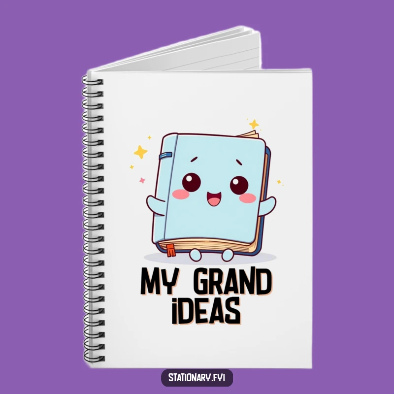 Funny Kawaii Notebook Notebook: Fill with Joyful Ideas, Creative & Inspiring Gift