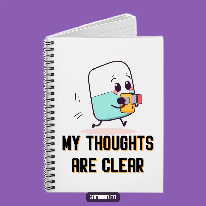 Funny Eraser Chase Notebook: Hilarious Journal for Urgent Notes