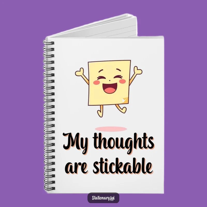 Funny Bouncing Sticky Note Notebook Jot Down Ideas With Hilarious Energy