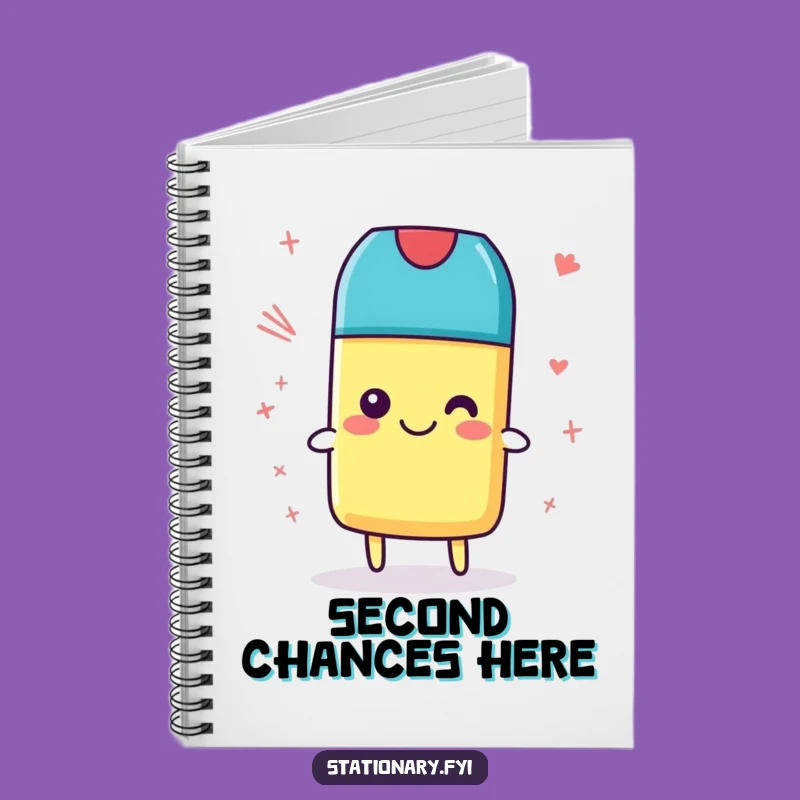 Funny Eraser Notebook - Jot Down Clean Ideas with Humorous Tidiness, Perfect Gift for Students!