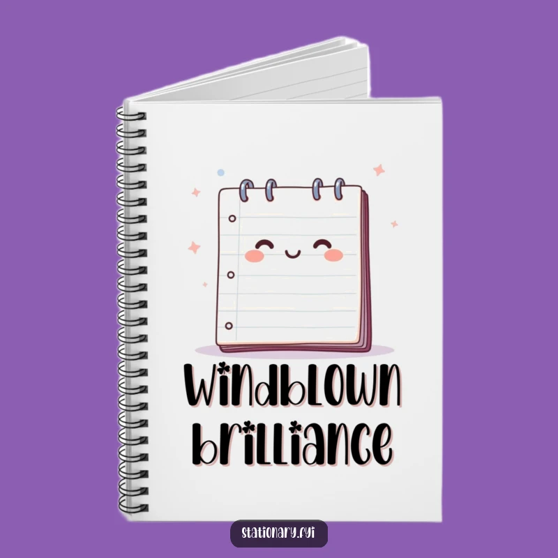 Happy Notepad Breeze Notebook: Jot Down Ideas with Lighthearted Fun.