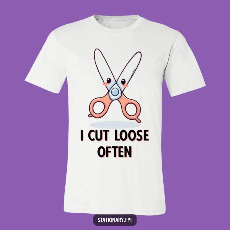 Funny Scissors Dance T-Shirt: Hilarious Cut-Up Apparel for a Good Laugh