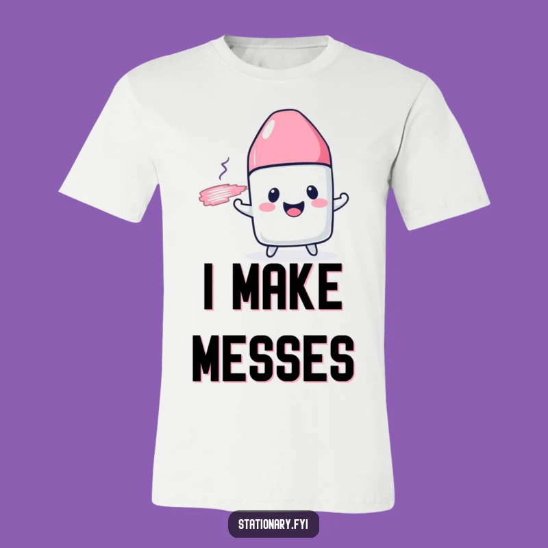 Funny Eraser T-Shirt: A Hilarious Gift for Anyone Who Loves Art and Laughter