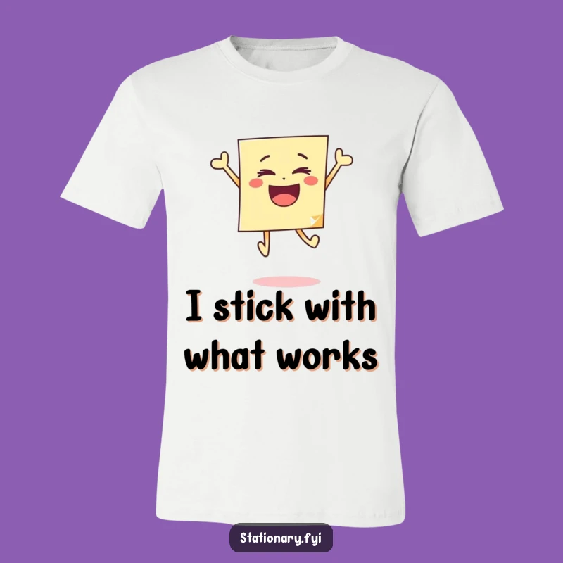 Funny Bouncing Sticky Note T-Shirt A Hilarious Shirt For Joyful People