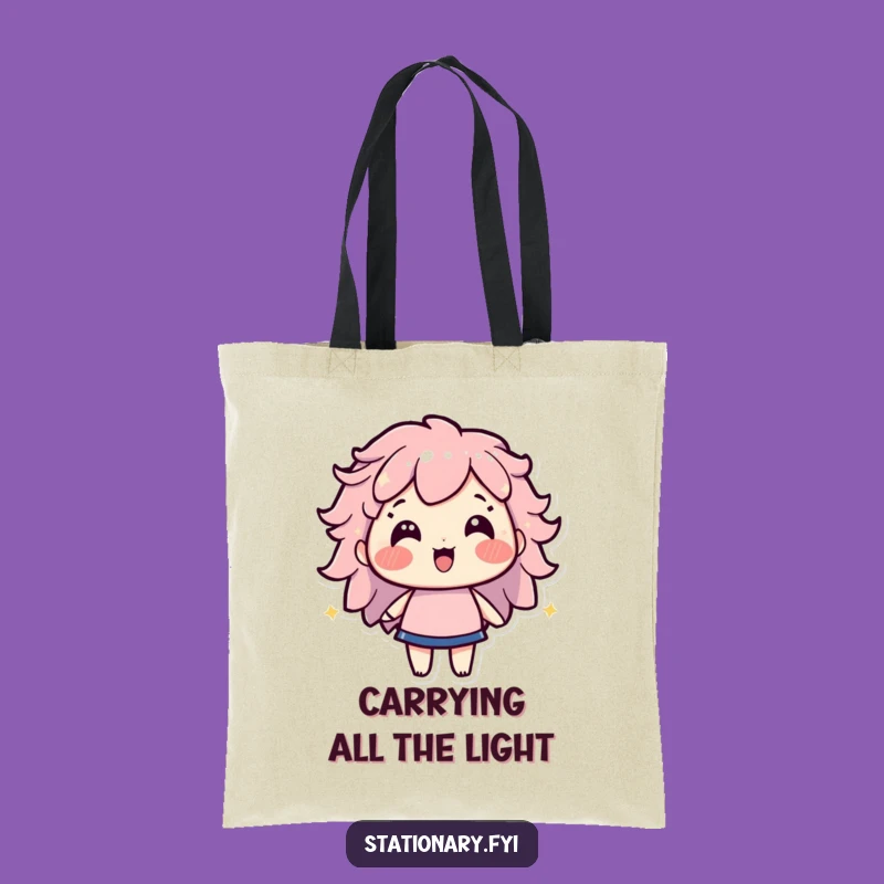 Funny Highlighter Tote Bag: Carry Your Essentials with Radiant Humor