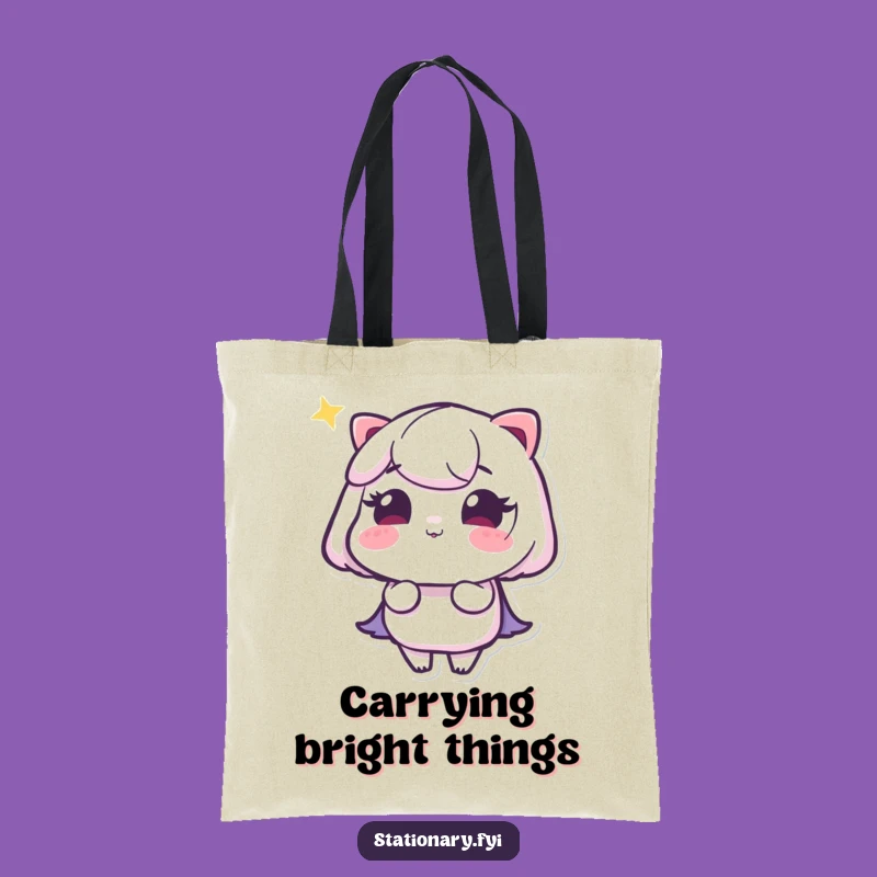 Funny Highlighter Glow Tote Bag - Carry Your Bright Ideas in Style