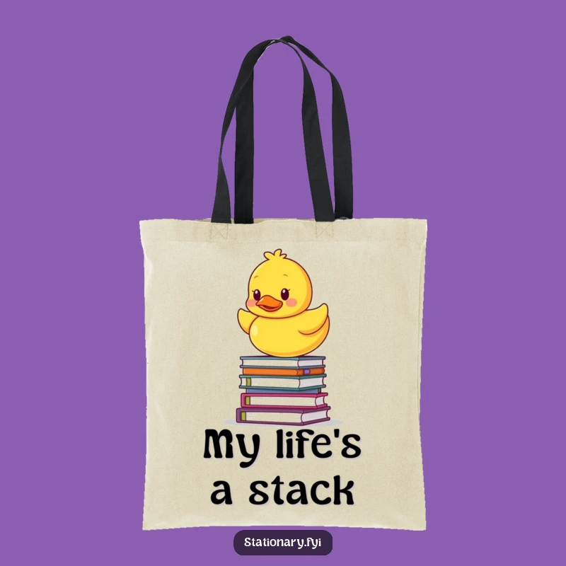 Funny Rubber Ducky Tote Bag: Carry Your Laughs & Essentials Stylishly