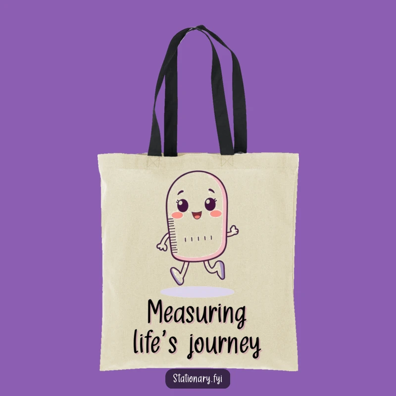 Funny Ruler Measuring Tote Bag - Carry Your Fun Accurately