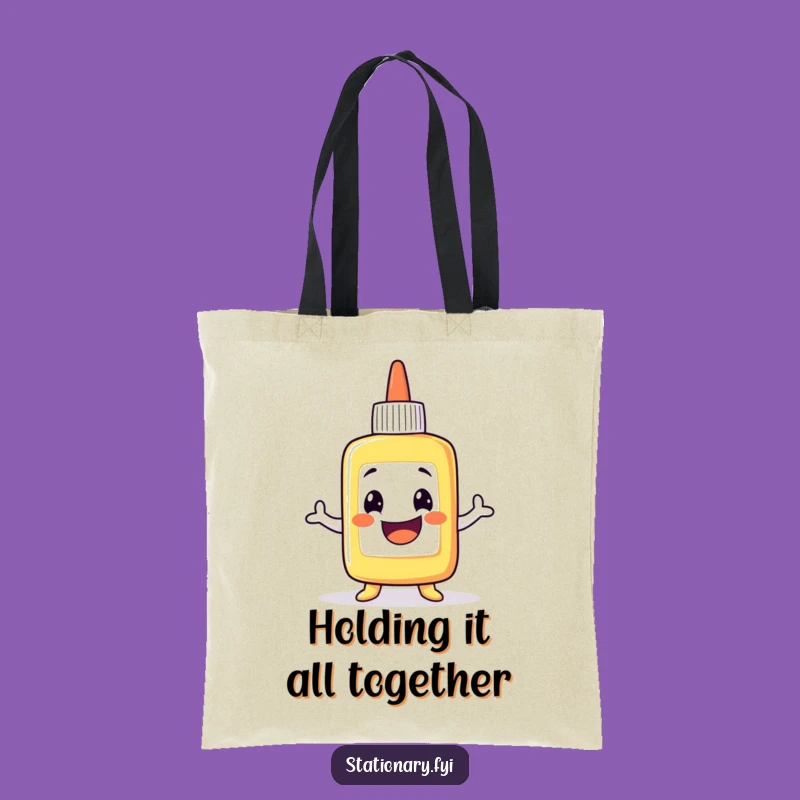 Funny Glue Wobble Tote Bag: Carry Your Laughs with Stickiness